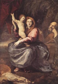 皮埃爾 保羅 皮熱 The Holy Family at the Palm tree 皮埃爾 保羅 皮熱 The Holy Family at the Palm tree